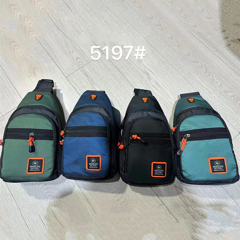 Men's January Oxford Water-repellent Cloth Fashion Men's Chest Bags