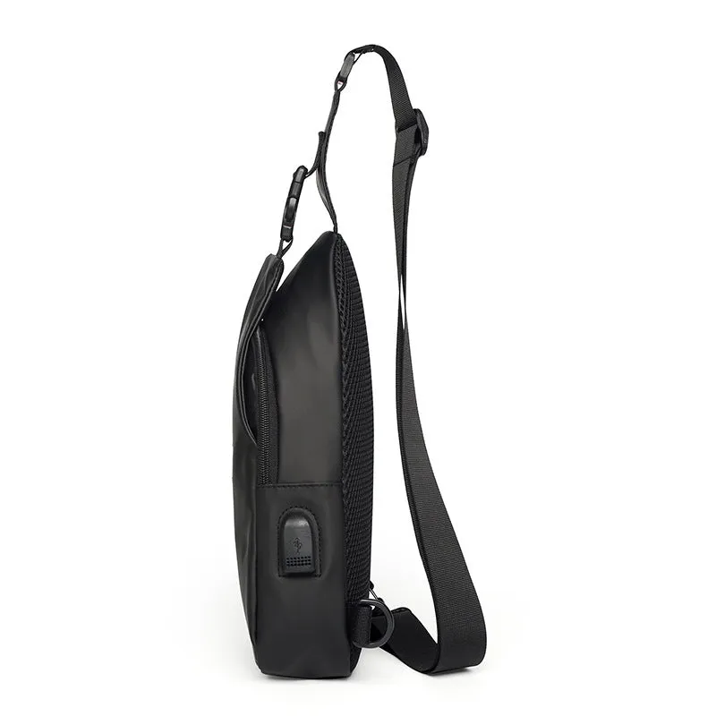 Men's Large Capacity Fashion Simple Trend Men's Chest Bags