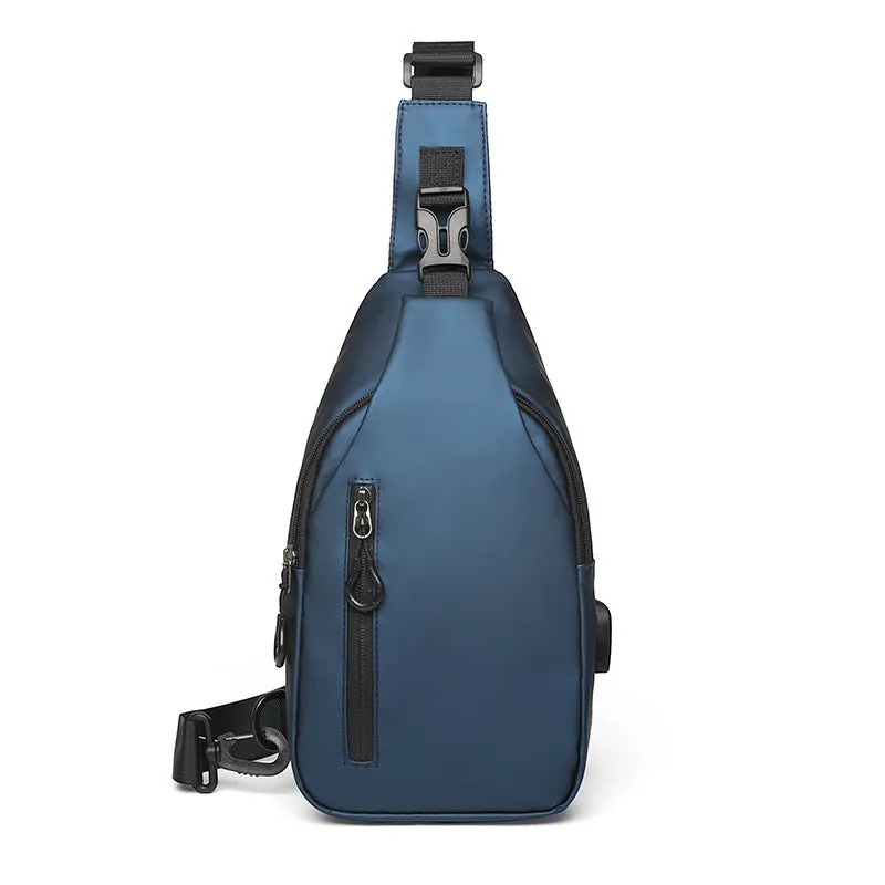 Men's Large Capacity Fashion Simple Trend Men's Chest Bags