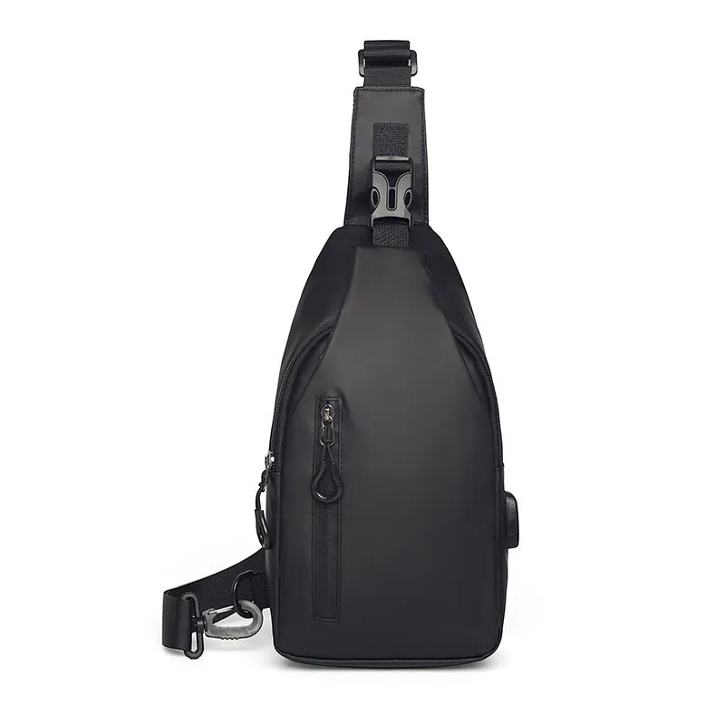 Men's Large Capacity Fashion Simple Trend Men's Chest Bags
