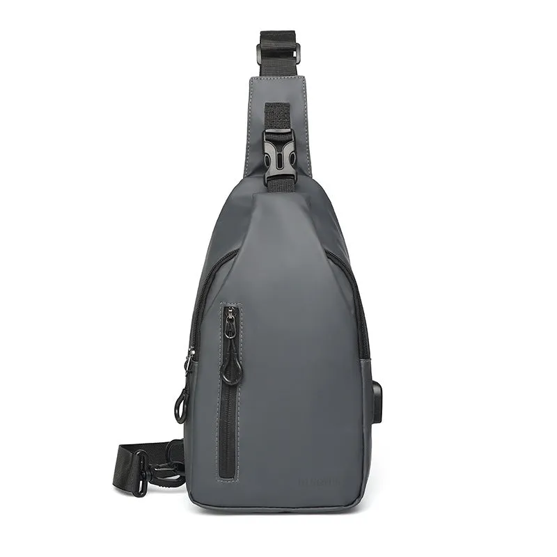 Men's Large Capacity Fashion Simple Trend Men's Chest Bags