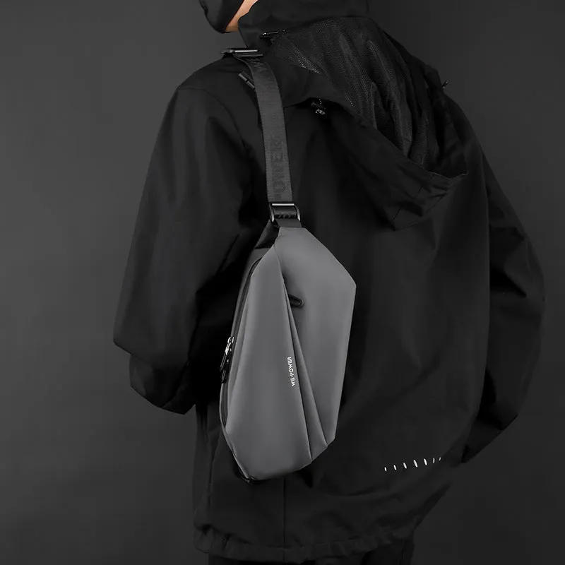 Men's Magnetic Slanted Fashion High Sense Men's Chest Bags