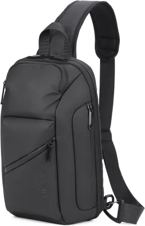 Mens Sling Bag for Men, Waterproof Mens Crossbody Bag, Casual Sling Backpack for Men and Women, Lightweight Shoulder Bags Crossbody for Men