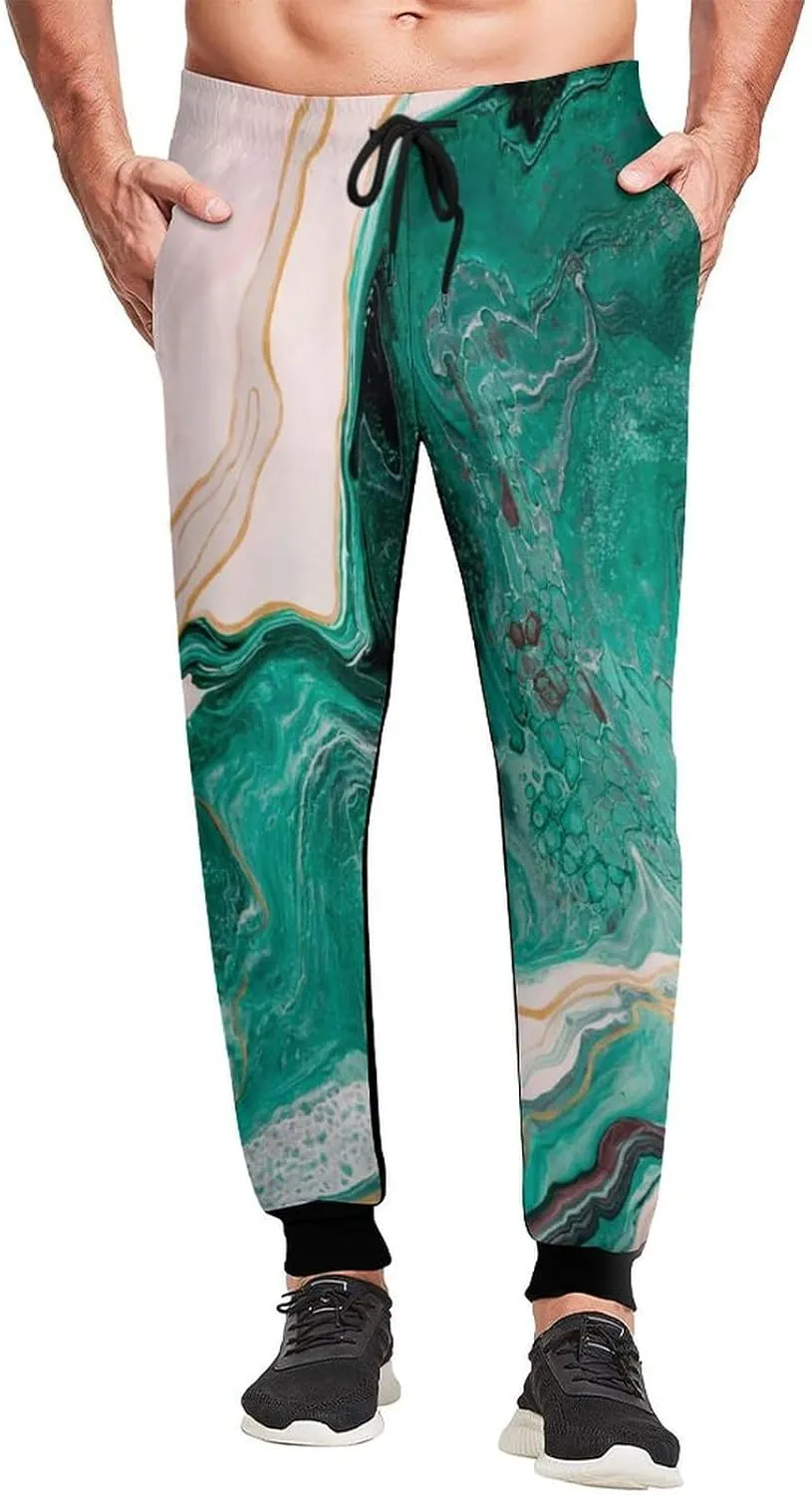 Men's Sweatpants, Drawstring Lounge Pants, Pajamas with Pockets (S-3XL)