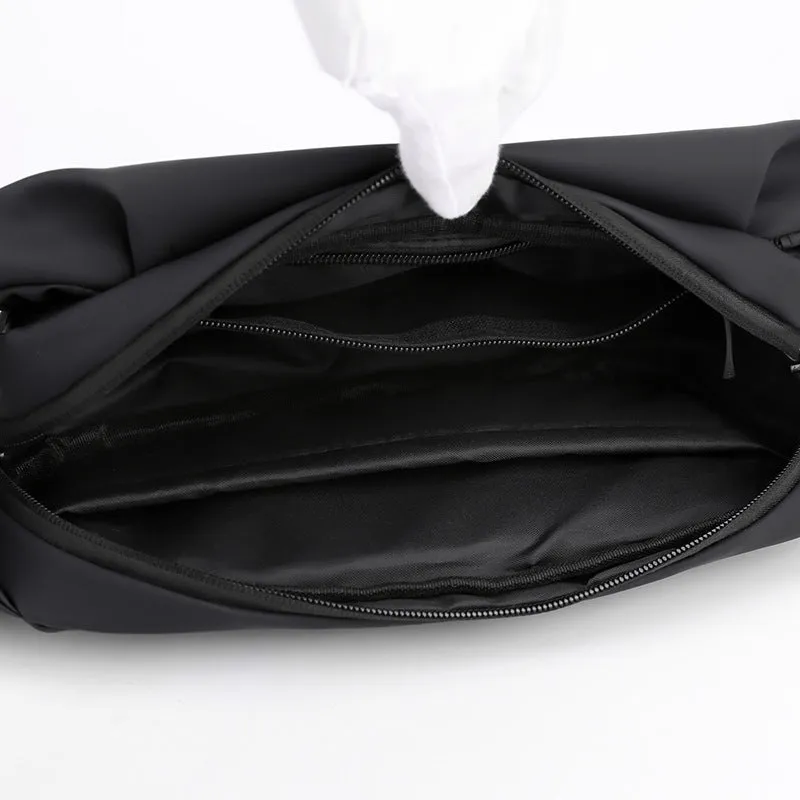 Men's Trendy Korean Style Waterproof Fashion Business Men's Chest Bags