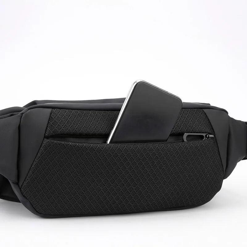Men's Trendy Korean Style Waterproof Fashion Business Men's Chest Bags