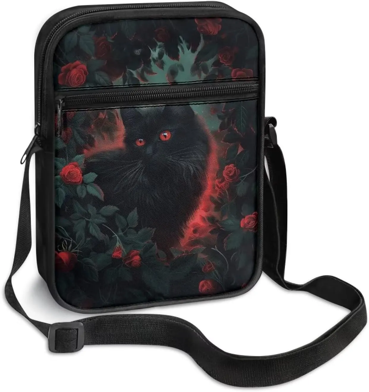 Messenger Bag for Women, Waterproof Crossbody Shoulder Bag for Men, Lightweight Sling Chest Bag