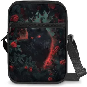 Messenger Bag for Women, Waterproof Crossbody Shoulder Bag for Men, Lightweight Sling Chest Bag