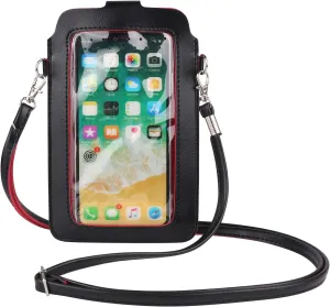 Mini Cell Phone Touch Screen Shoulder Handbag for ZTE Nubia Red Magic 6R, Nubia Z30 Pro, Blade 11 Prime, Axon30 Ultra 5G, Axon30 Pro 5G, S30 Pro, S30, S30 SE, Blade X1 5G, 20 Pro 5G
