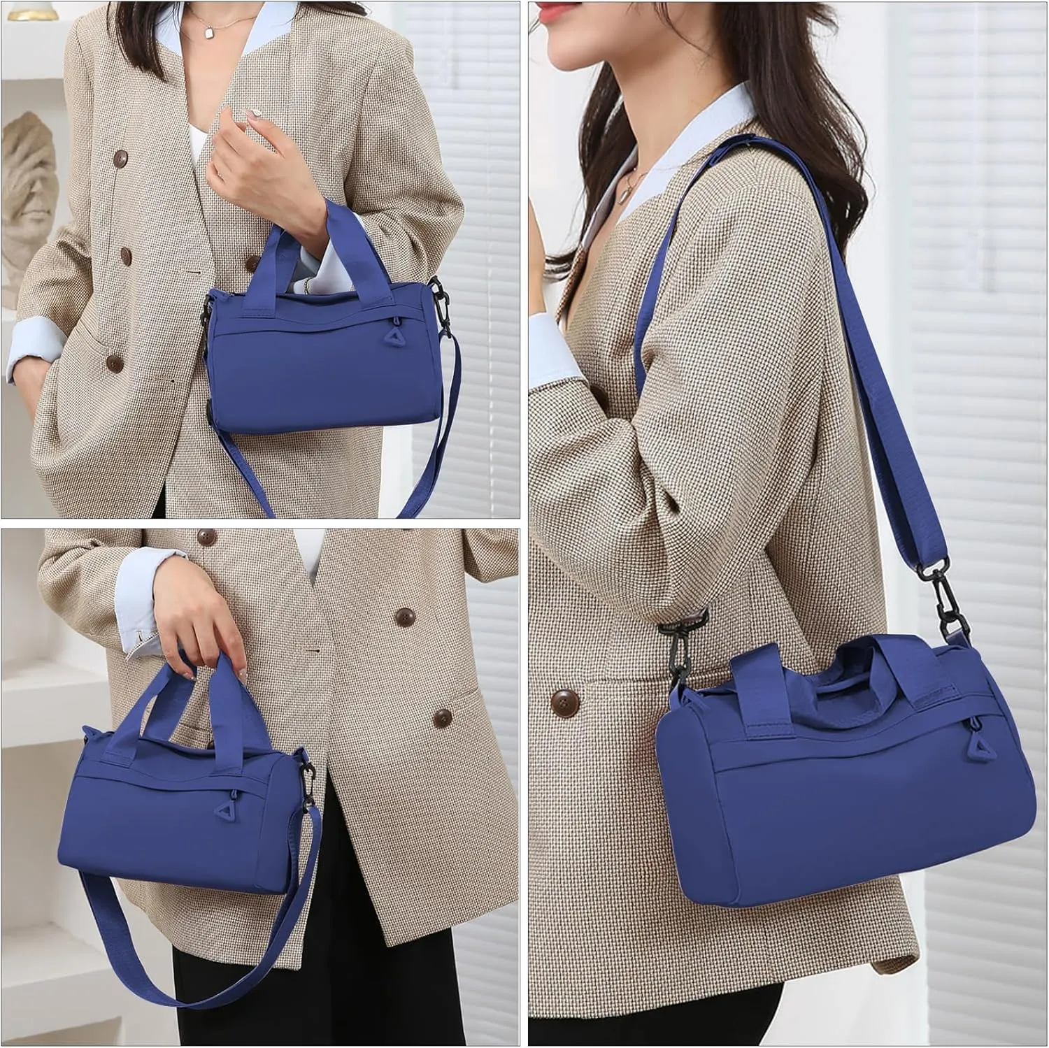 Mini Gym Bag Waterproof Gym Tote Bag Portable Fitness Shoulder Bag for Sports Travel