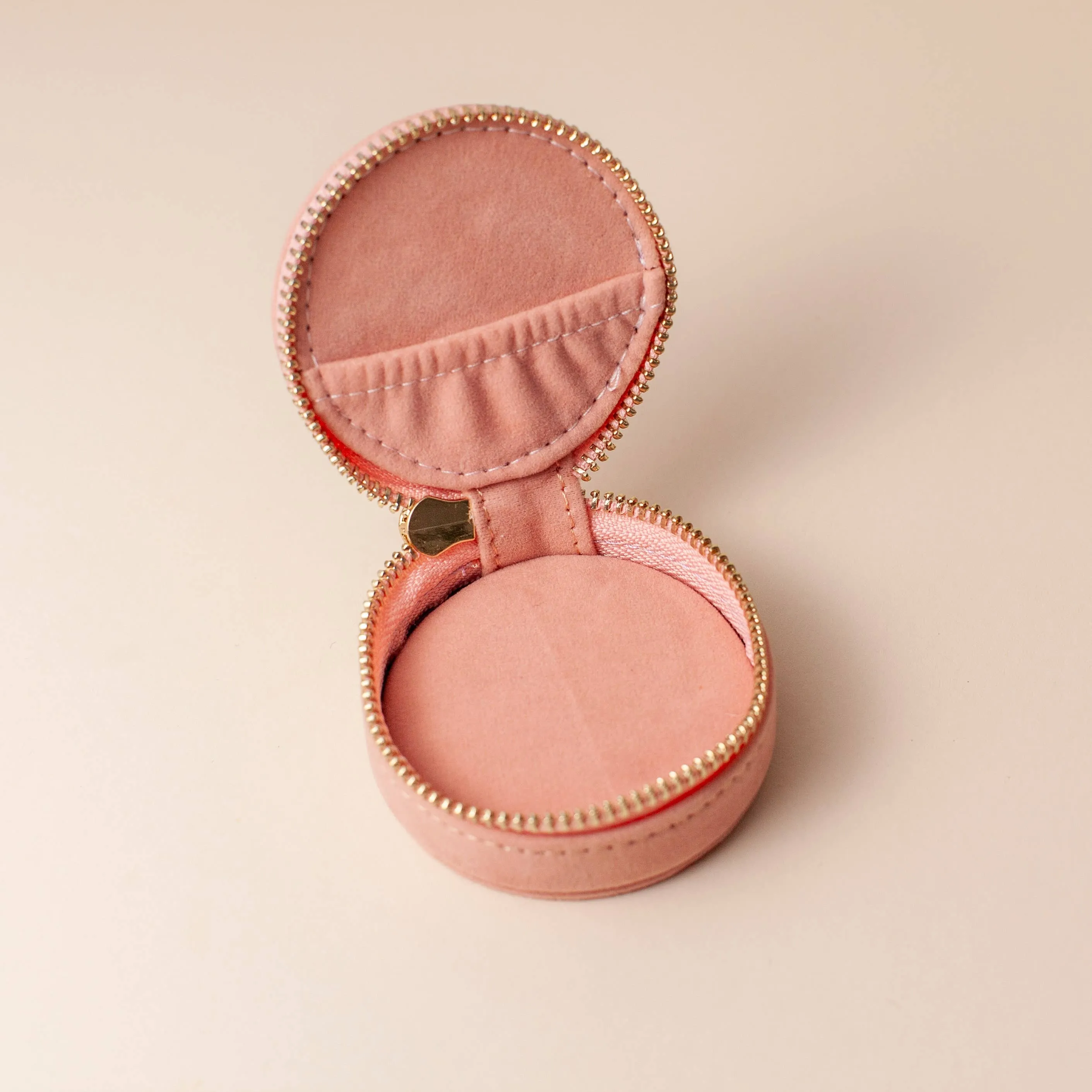 Mini Travel Jewelry Case | Rose
