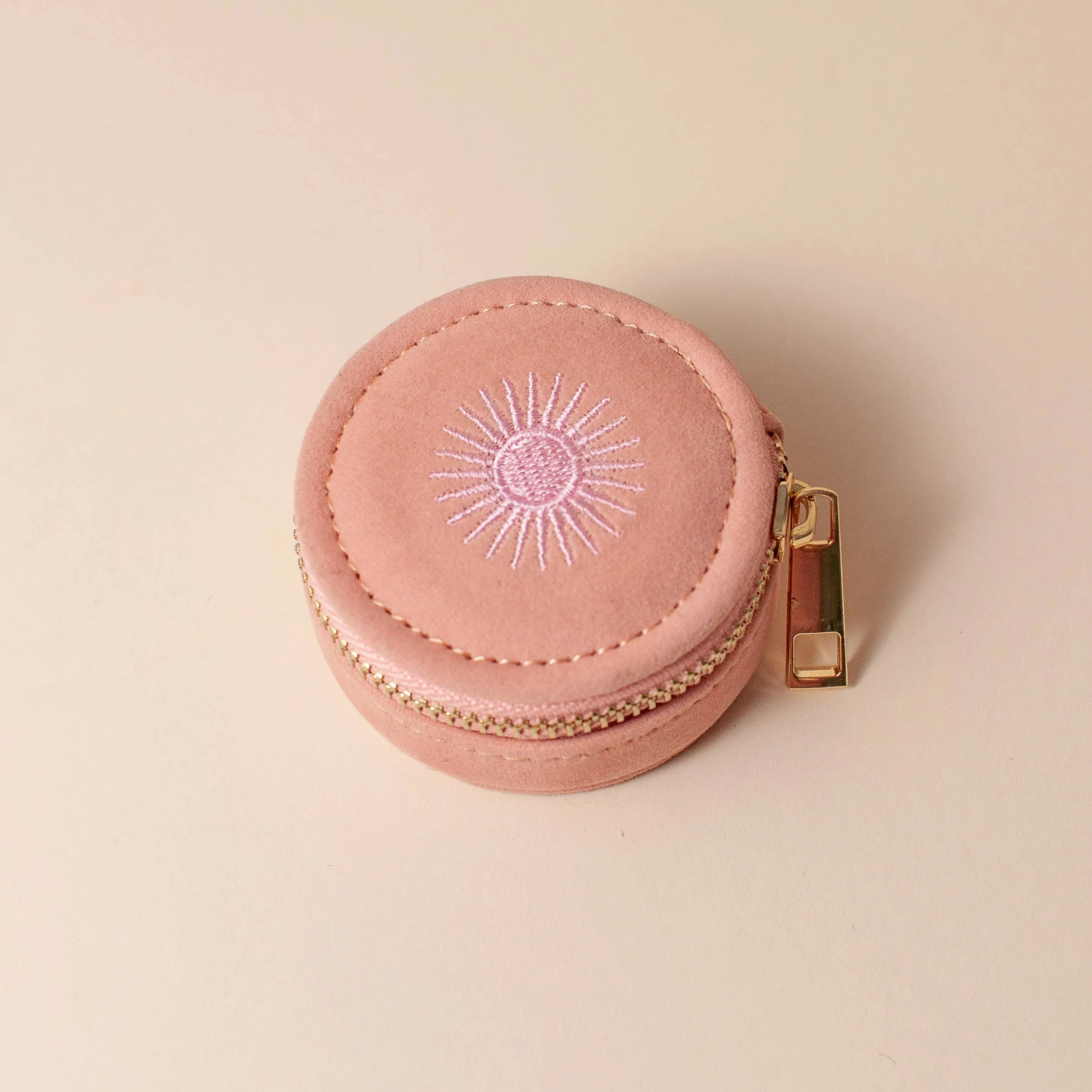 Mini Travel Jewelry Case | Rose
