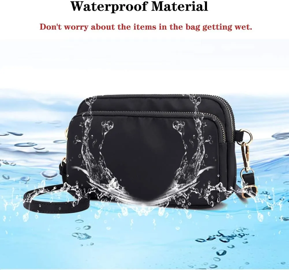 MINTEGRA Crossbody Bag for Women, Lightweight Purses Nylon Small Shoulder Bag Satchel