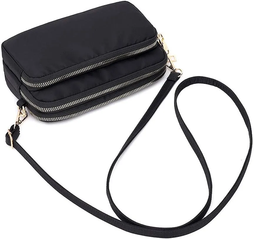 MINTEGRA Crossbody Bag for Women, Lightweight Purses Nylon Small Shoulder Bag Satchel