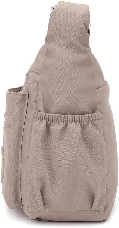 MINTEGRA Crossbody Bag for Women Nylon Waterproof Shoulder Purse Messenger Bag Lightweight Pocketbooks