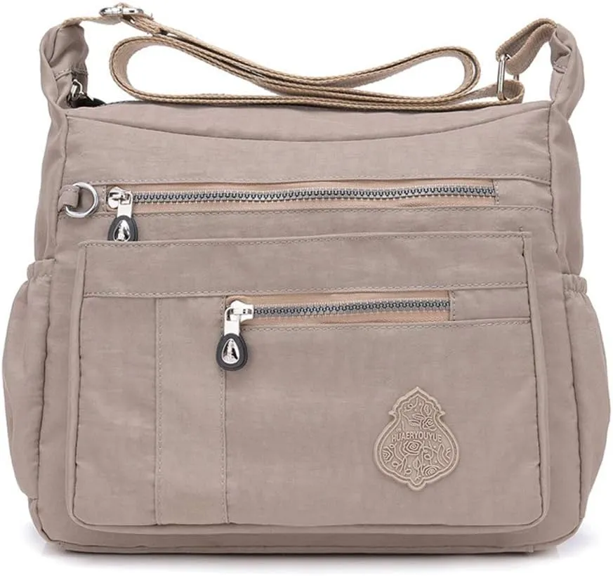 MINTEGRA Crossbody Bag for Women Nylon Waterproof Shoulder Purse Messenger Bag Lightweight Pocketbooks
