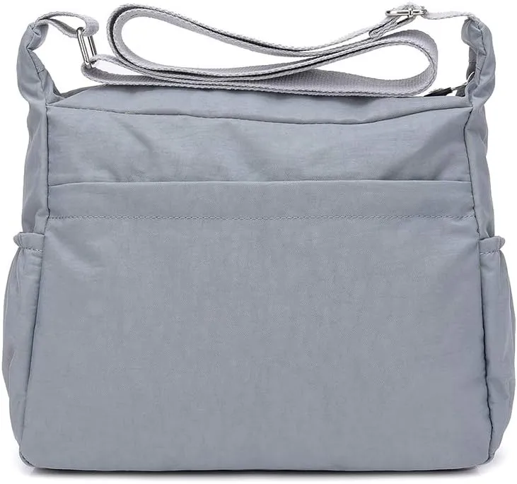 MINTEGRA Crossbody Bag for Women Nylon Waterproof Shoulder Purse Messenger Bag Lightweight Pocketbooks