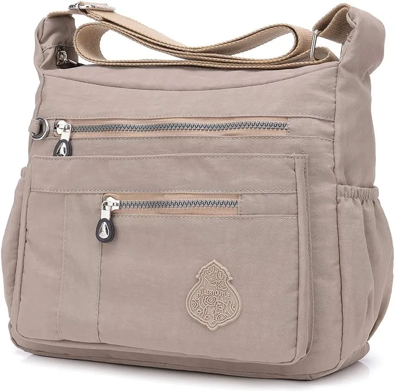 MINTEGRA Crossbody Bag for Women Nylon Waterproof Shoulder Purse Messenger Bag Lightweight Pocketbooks