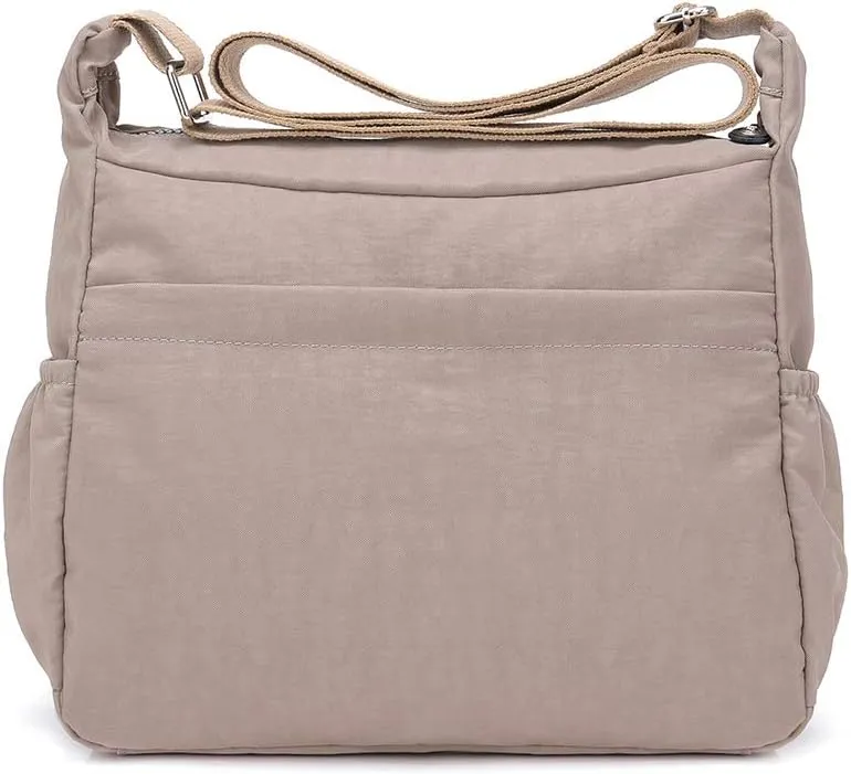 MINTEGRA Crossbody Bag for Women Nylon Waterproof Shoulder Purse Messenger Bag Lightweight Pocketbooks