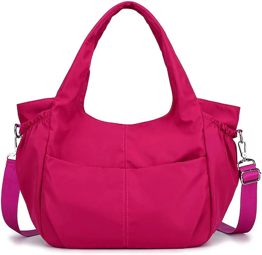 MINTEGRA Hobo Crossbody Bag for Women Nylon Waterproof Shoulder Bag Casual Purse Handbag