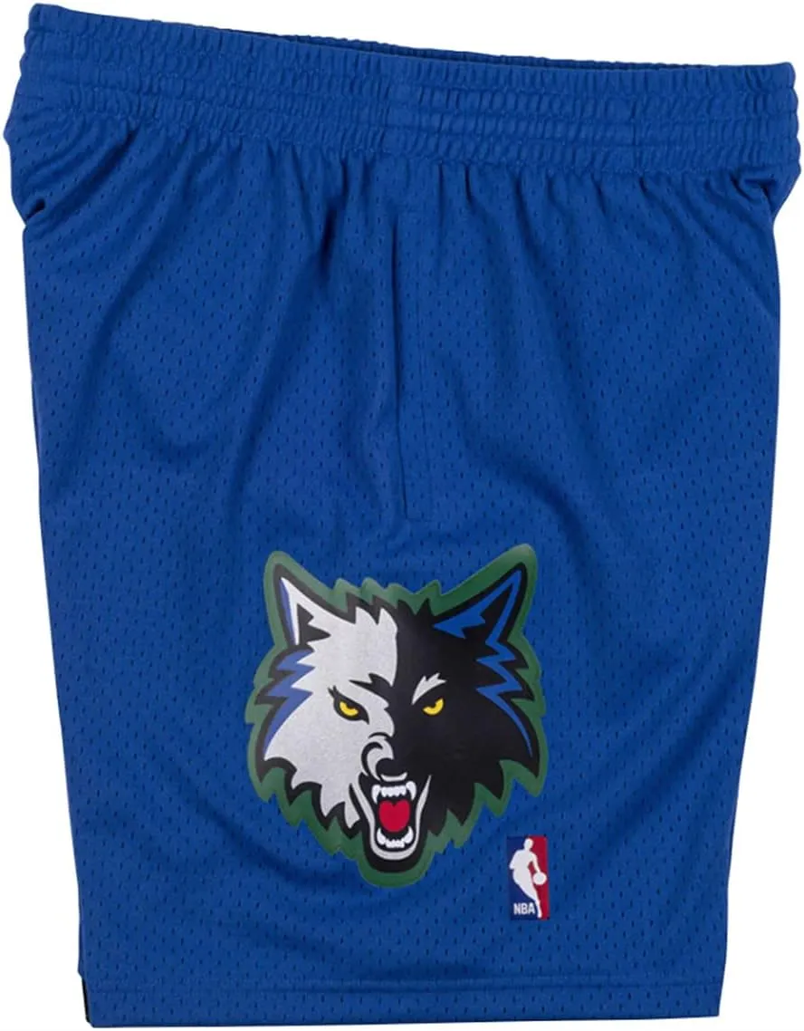 Mitchell & Ness Minnesota Timberwolves 2003-04 Men's Blue Swingman Shorts
