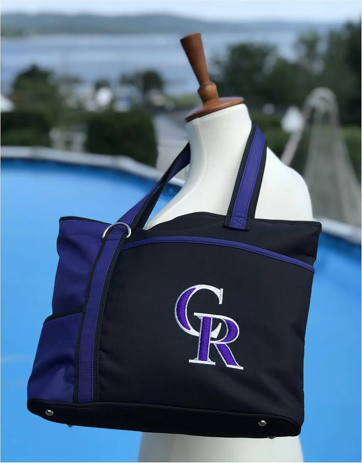 MLB Womens Tote Bag with Embroidered Logo by Little Earth