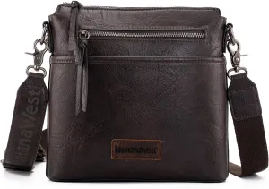 Montana West Crossbody Bag for Women Multi Pocket Cross Body Bag Purses with Guitar Strap