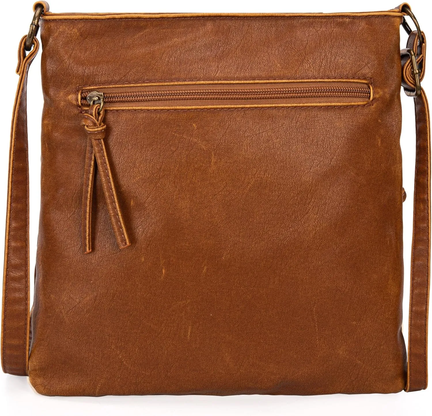 Montana West Crossbody Bag for Women Multi Pocket Shoulder Medium Travel Purses Ultra Soft Washed Leather