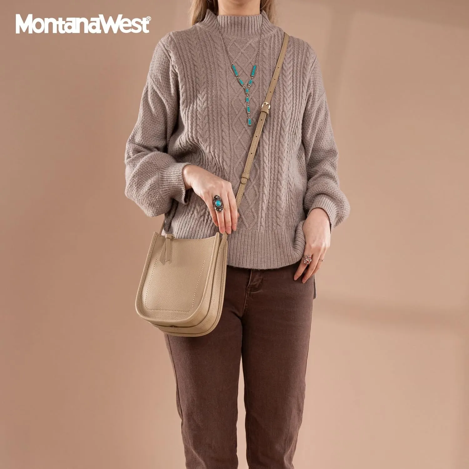 Montana West Crossbody Bags for Women Multi Pocket Cross Body Bag Purses with Adjustable Strap