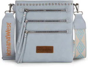 Montana West Crossbody Bags for Women Multi Pocket Cross Body Bag Purses with Guitar Strap