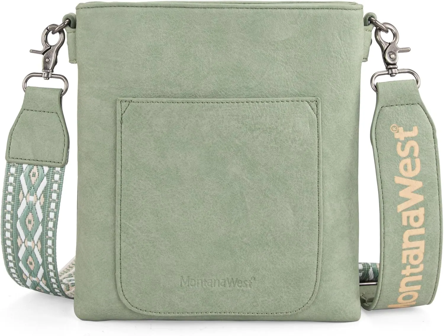 Montana West Crossbody Bags for Women Multi Pocket Cross Body Bag Purses with Guitar Strap