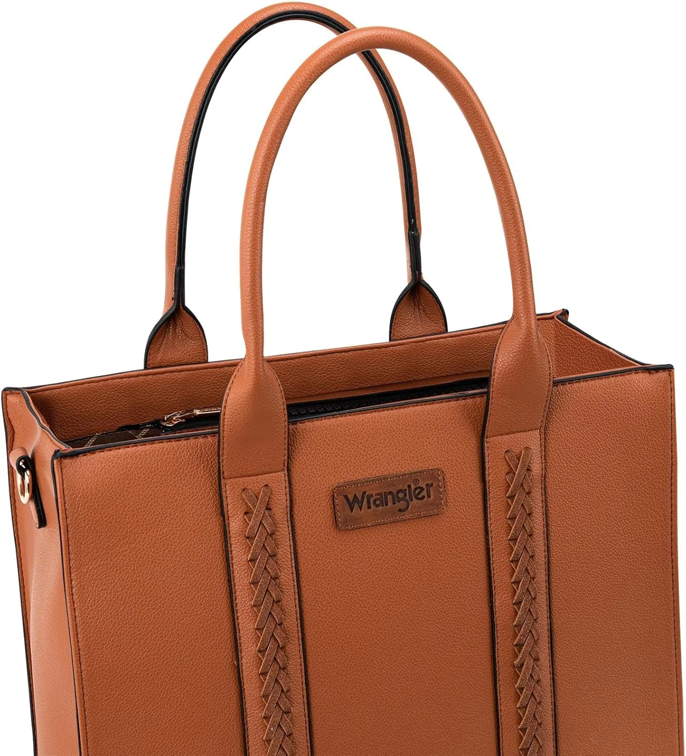 Montana West Wrangler Purse for Women Large Work Tote Bags with Strap Vintage Top-Handle Handbags