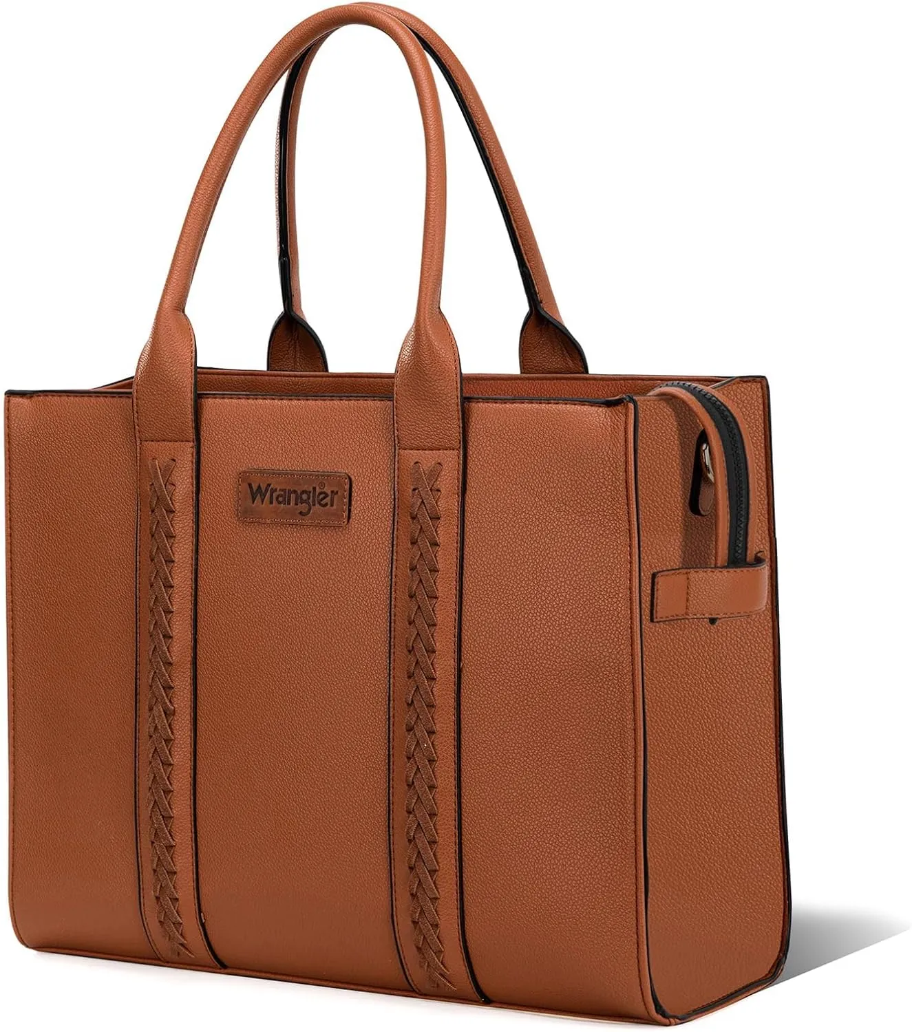 Montana West Wrangler Purse for Women Large Work Tote Bags with Strap Vintage Top-Handle Handbags