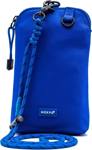 MOXYO Urban Nylon Crossbody Phone Bag, Small Lightweight and Durable Travel Bag With Removable, Adjustable Paracord Straps