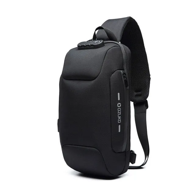 Multifunction New Male Pack for OZUKO Bag Waterproof Refined Trip Bags Chest Messenger Short Bag Shoulder Men Anti-theft Crossbody 2019 Affordable delivery fees