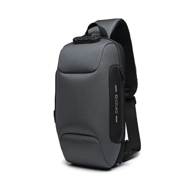 Multifunction New Male Pack for OZUKO Bag Waterproof Refined Trip Bags Chest Messenger Short Bag Shoulder Men Anti-theft Crossbody 2019 Affordable delivery fees