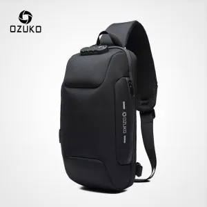 Multifunction New Male Pack for OZUKO Bag Waterproof Refined Trip Bags Chest Messenger Short Bag Shoulder Men Anti-theft Crossbody 2019 Affordable delivery fees