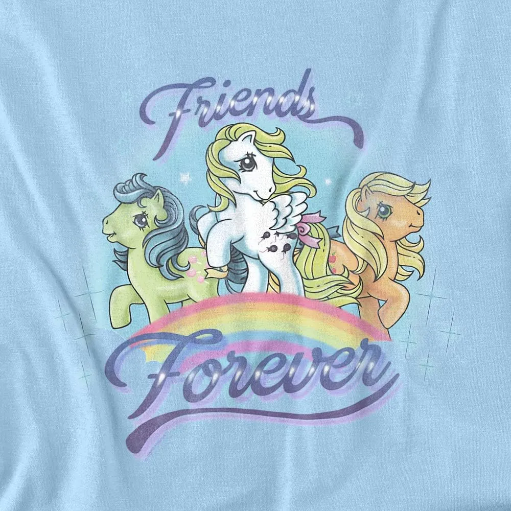 My Little Pony Retro Friends Forever Unisex Adult T Shirt for Men and Women