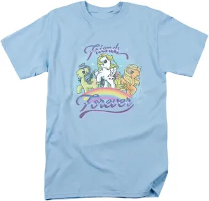 My Little Pony Retro Friends Forever Unisex Adult T Shirt for Men and Women