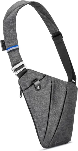 NIID FINO Men Sling Crossbody Bag Lightweight Flex Bag Water Resistant Anti-theft Chest Shoulder Backpack for Travel