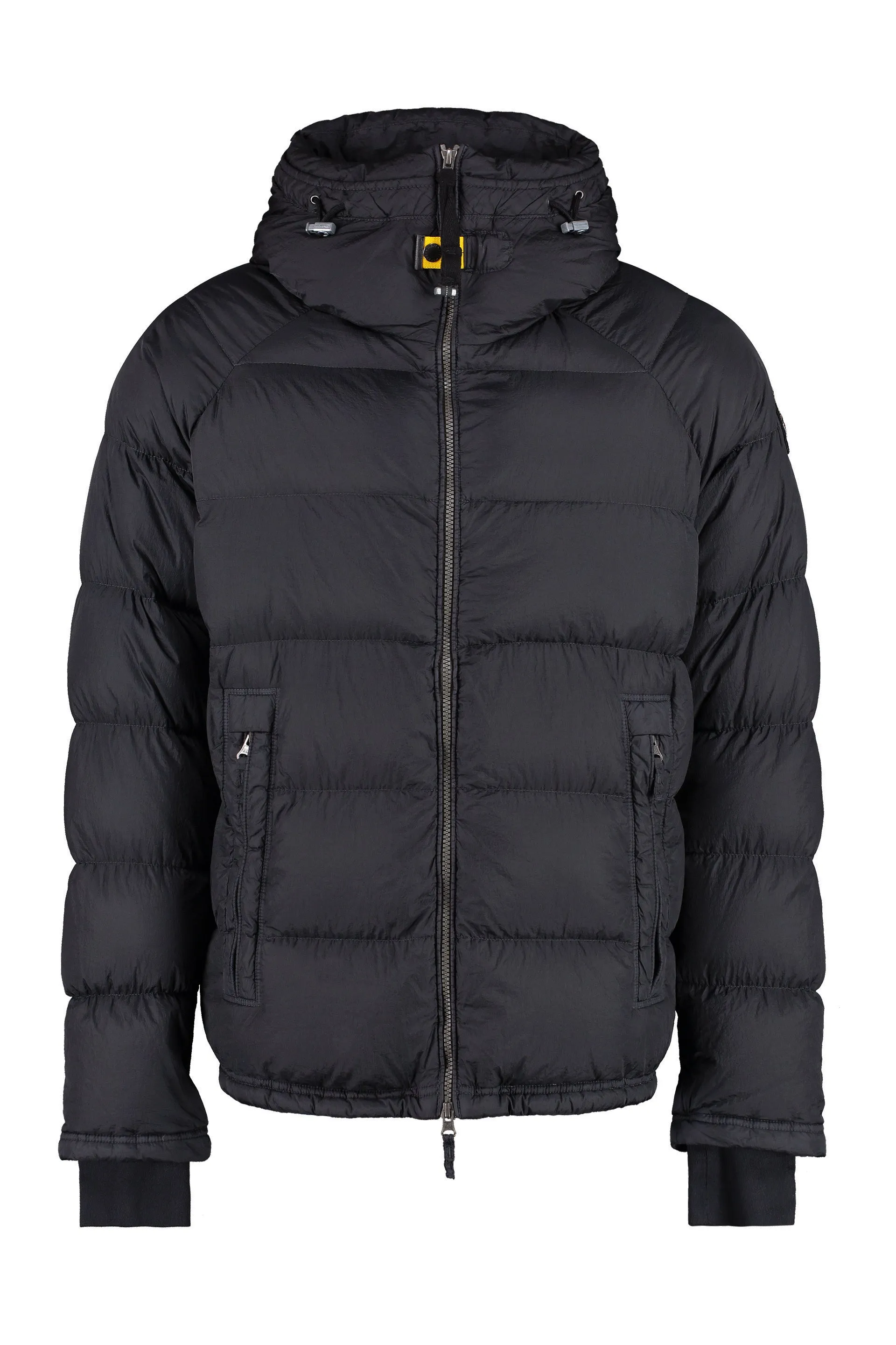Norton hooded nylon down jacket