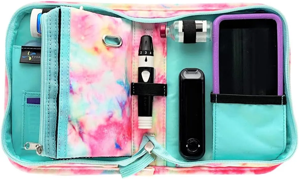 Omnipod Supply Case - Diabetes Bag for Omnipod 5, Dash or PDM - Fits Extra Pod, Test Strips, Insulin, Lancet and More