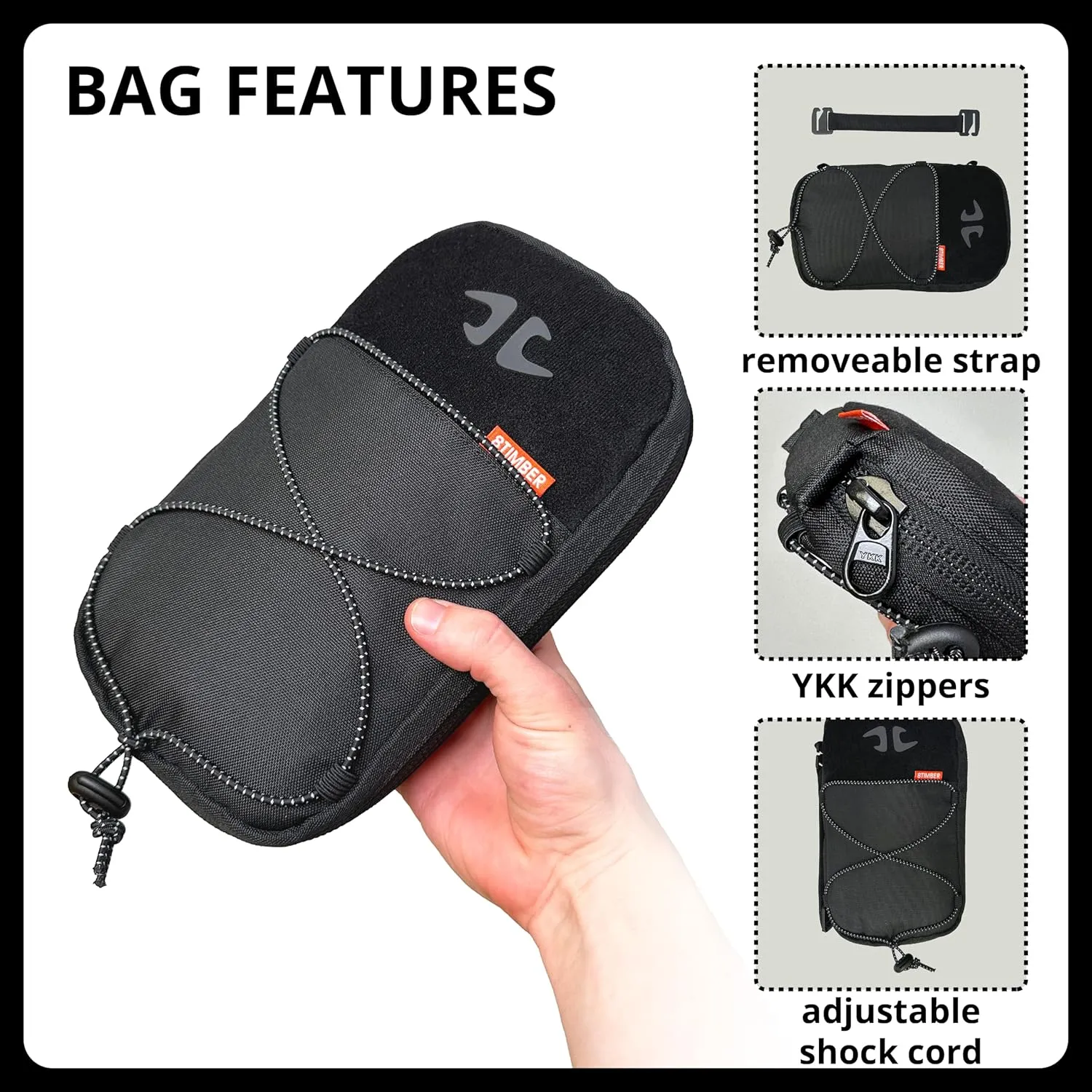 Organizer Bag - 1L Interior Travel Storage for Pencils, Chargers and Accessories