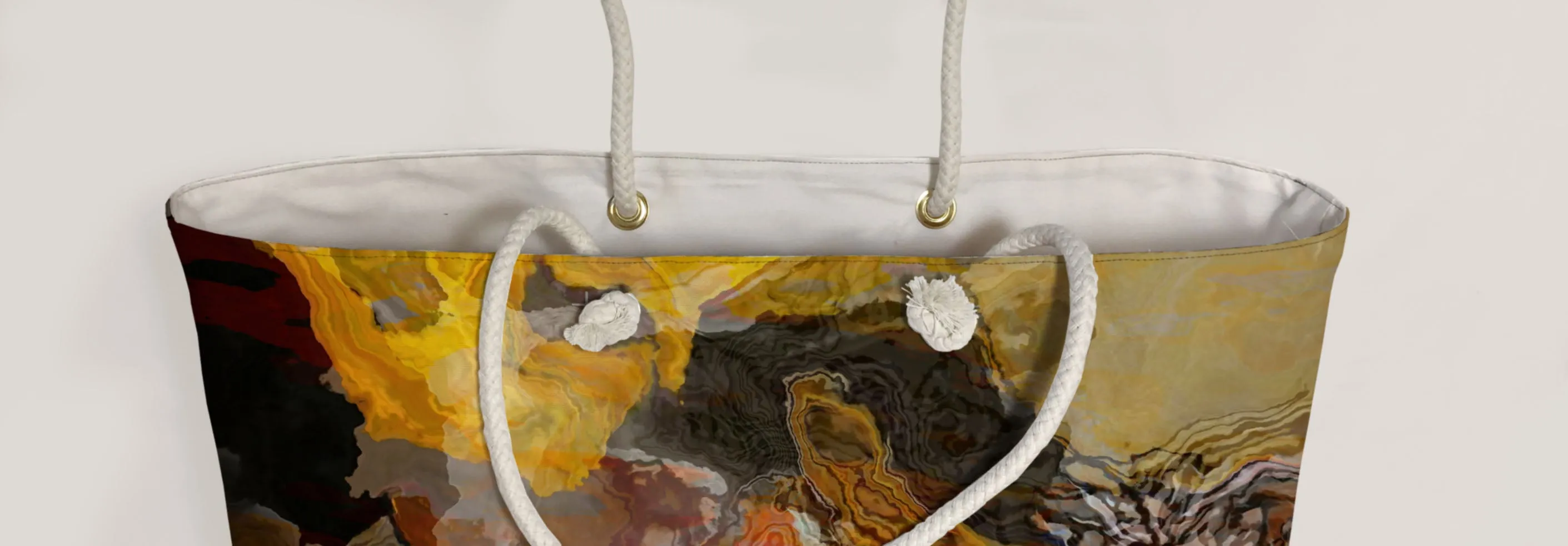 Oversized Tote, Summer Oaks