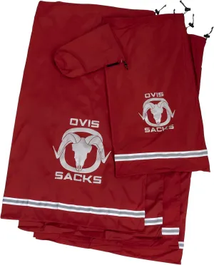 Ovis Sacks Ultralight Pro Hunting Reusable Game Bag Set - Hunting Meat Bags, Quarter Game Bags for Deer Meat, Antelope Meat & Sheep Meat
