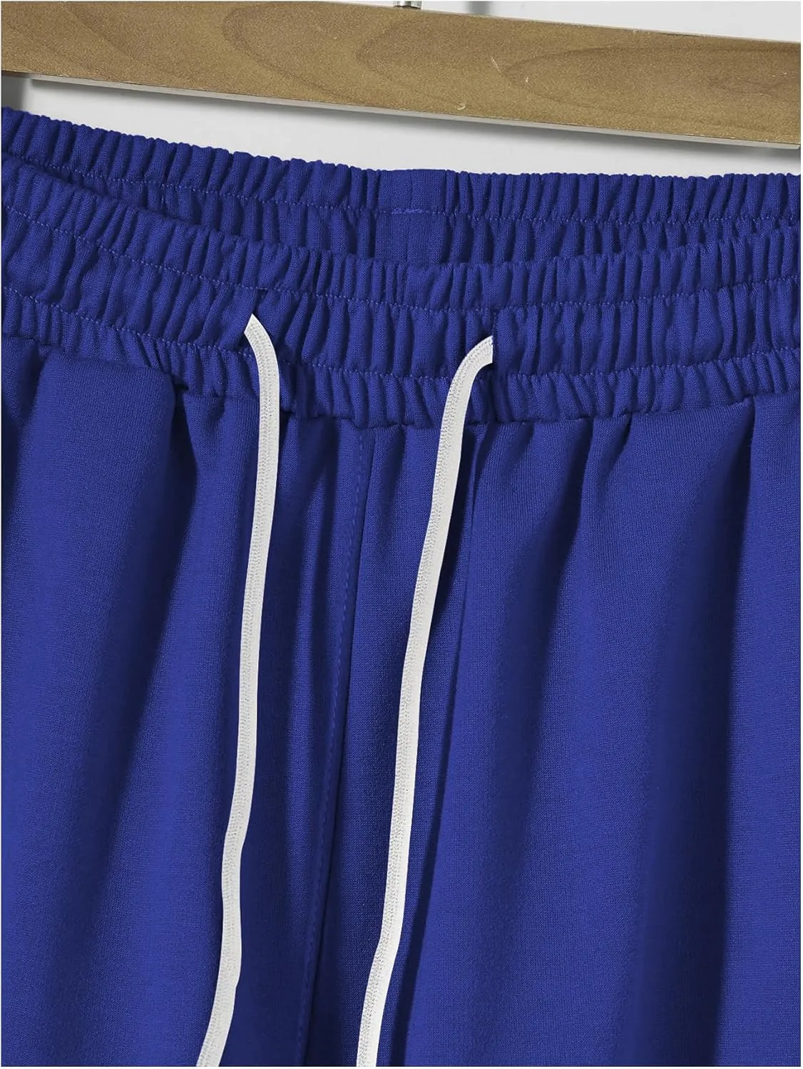 OYOANGLE Men's Graphic Drawstring Shorts Athletic Sport Gym Workout Shorts