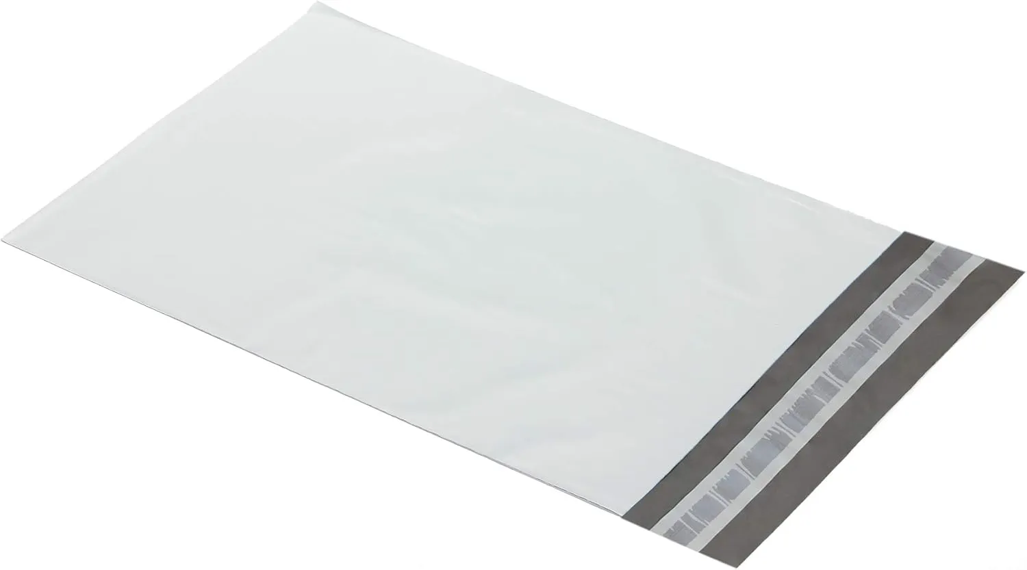 PackageZoom 1000 Bags 7.5" x 10.5" Poly Mailer Envelopes Double Layer 2.5 Mil Shipping Bags with Self Sealing and Waterproof Tear-Proof Postal Bags, White
