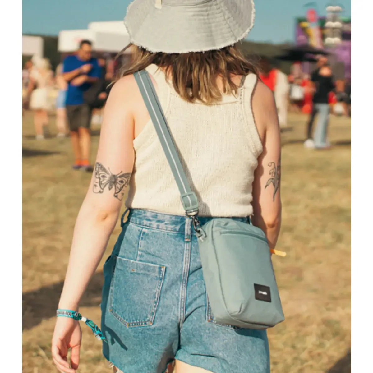 Pacsafe Go Anti-theft Festival Crossbody Bag - Fresh Mint
