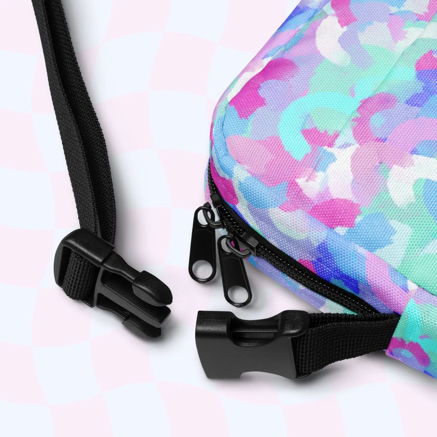 Pastel Rainbow Mini Crossbody Bag