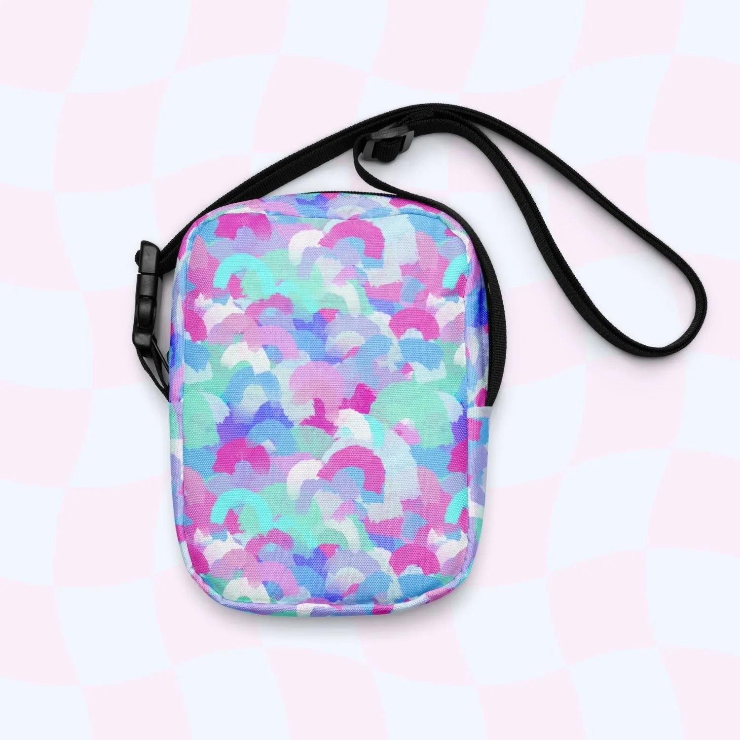 Pastel Rainbow Mini Crossbody Bag